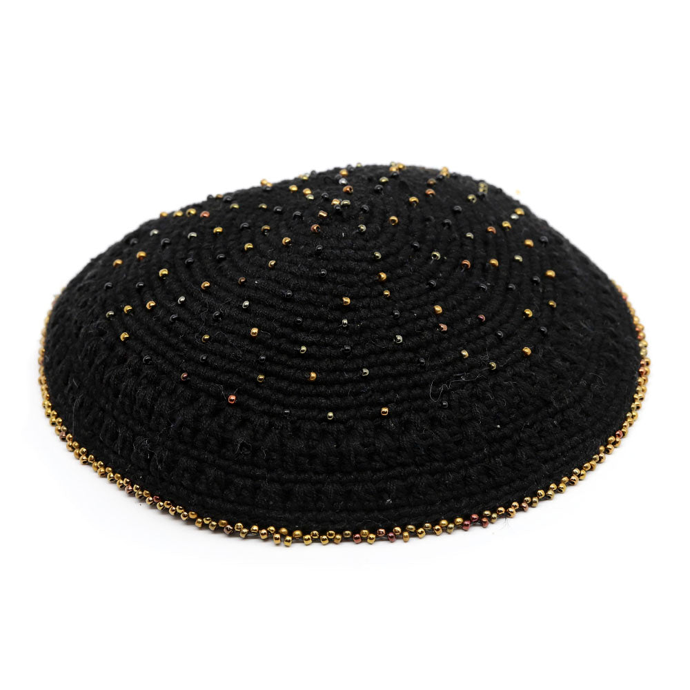 Beaded Kippah - Assorted Colors