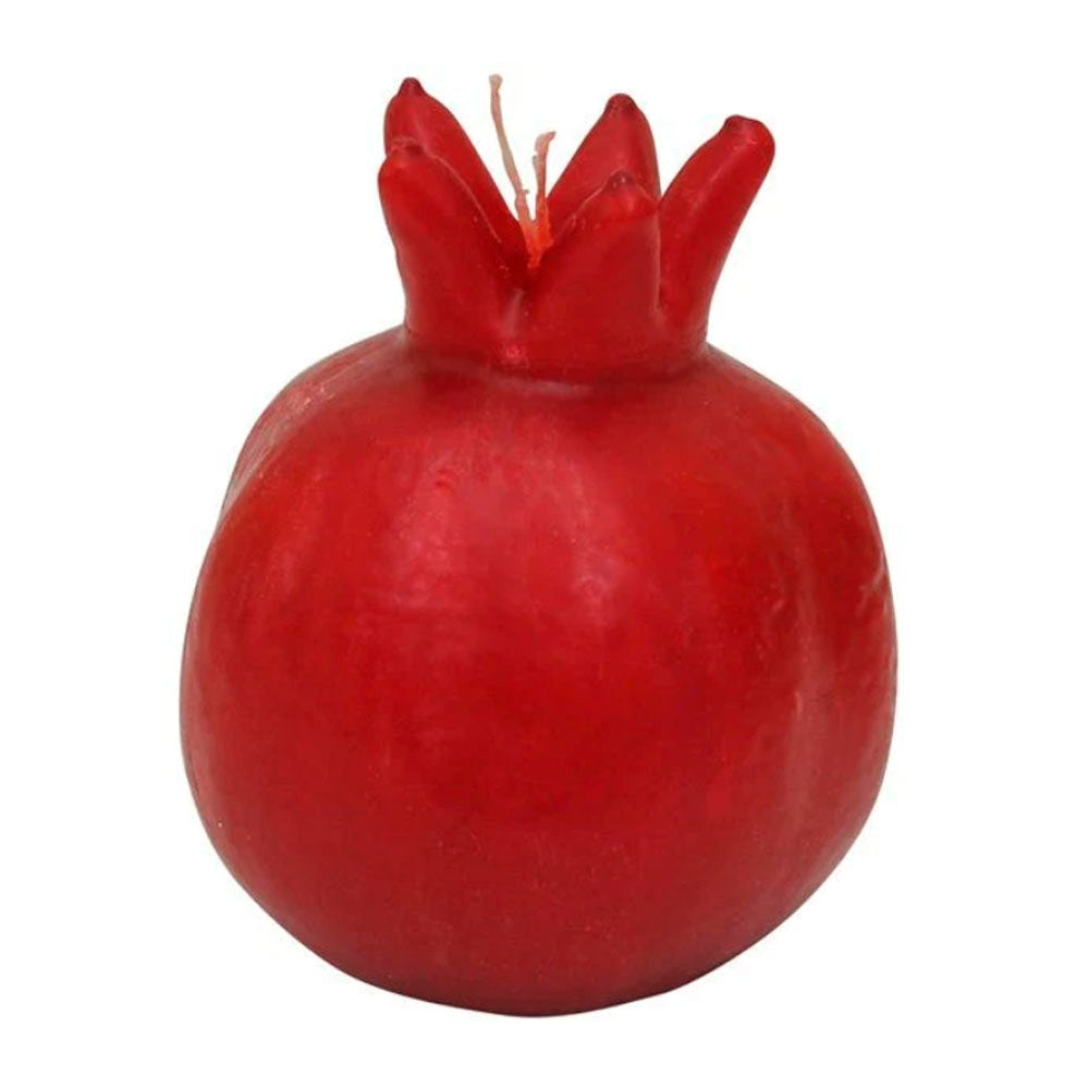 Pillar Candle Pomegranate Shaped