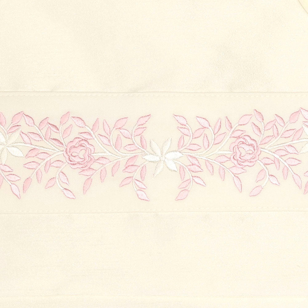 Tallit Set Pink Embroidered Rose