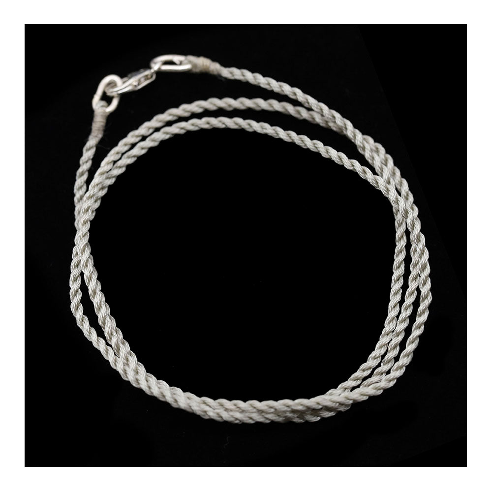 Taupe Cord Necklace 20"