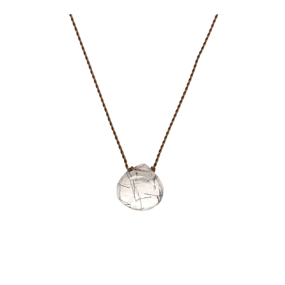 Tourmalated Quartz Necklace