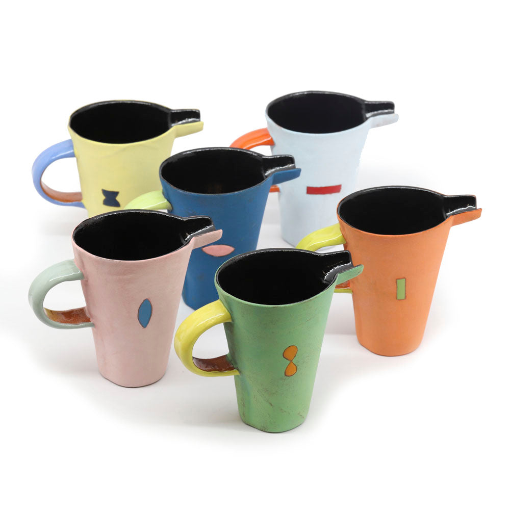 Ceramic Milk Jug - Assorted Colors