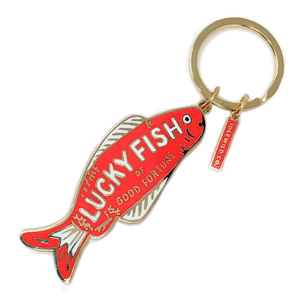 Good Fortune Fish Keychain