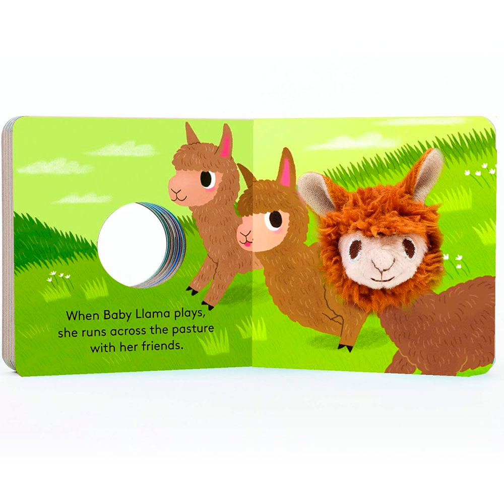 Baby Llama: Finger Puppet Book