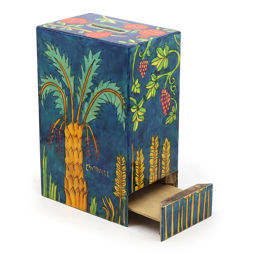 Painted Tzedakah Box