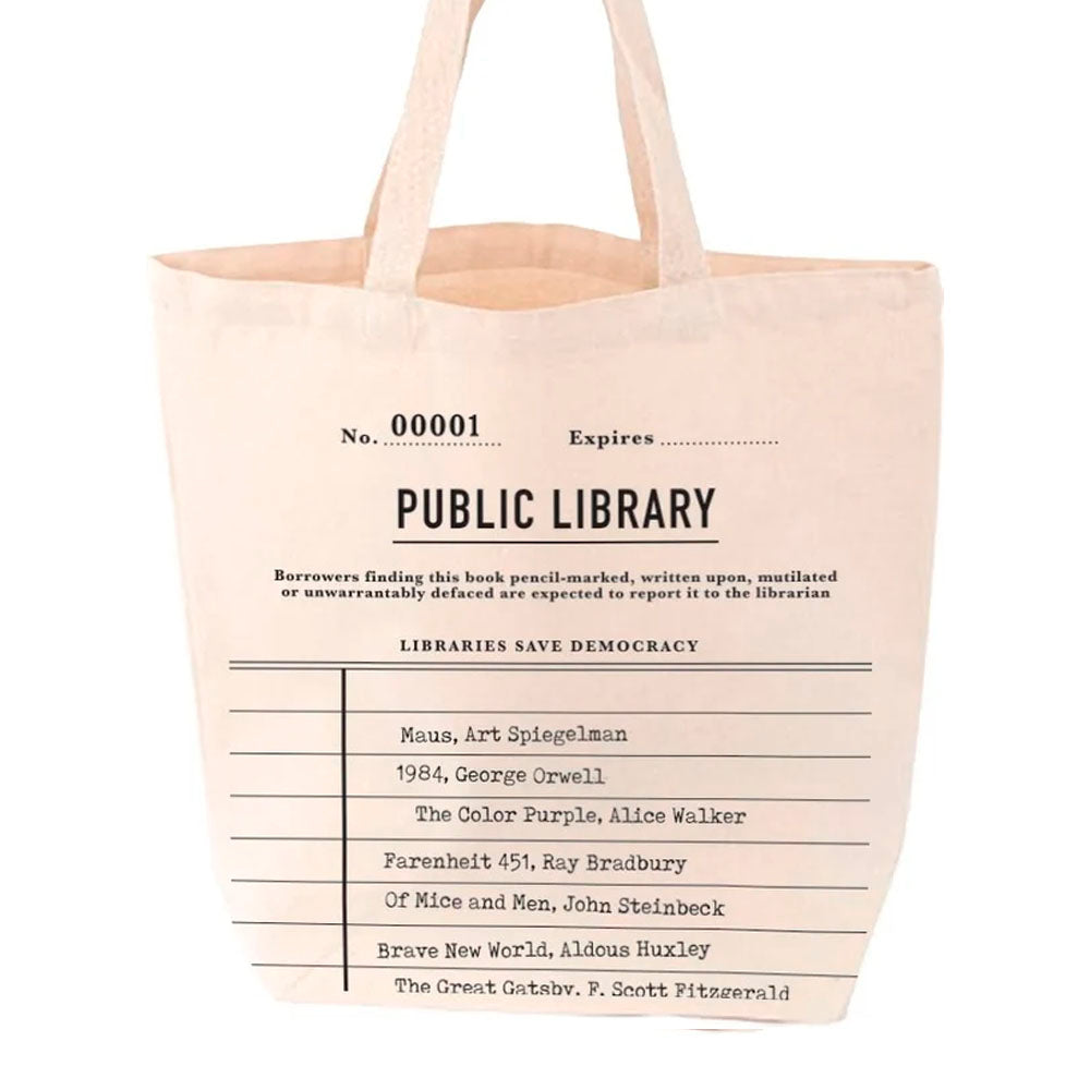 Libraries Save Democracy Tote