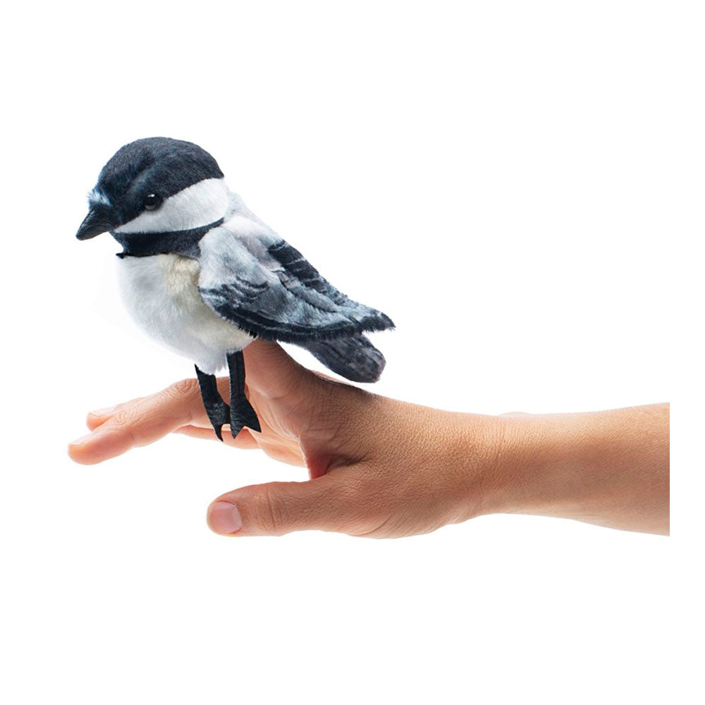 Mini Chickadee Finger Puppet