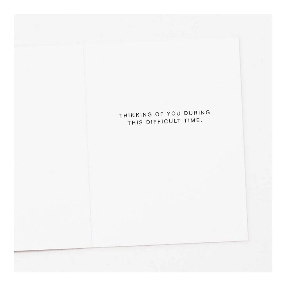 Swans Sympathy Greeting Card