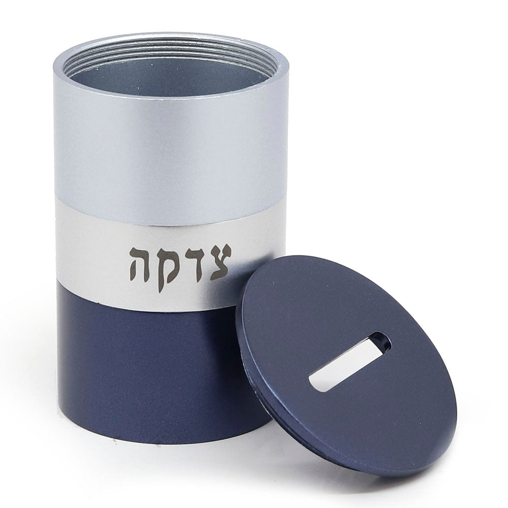 Round Tzedakah Box