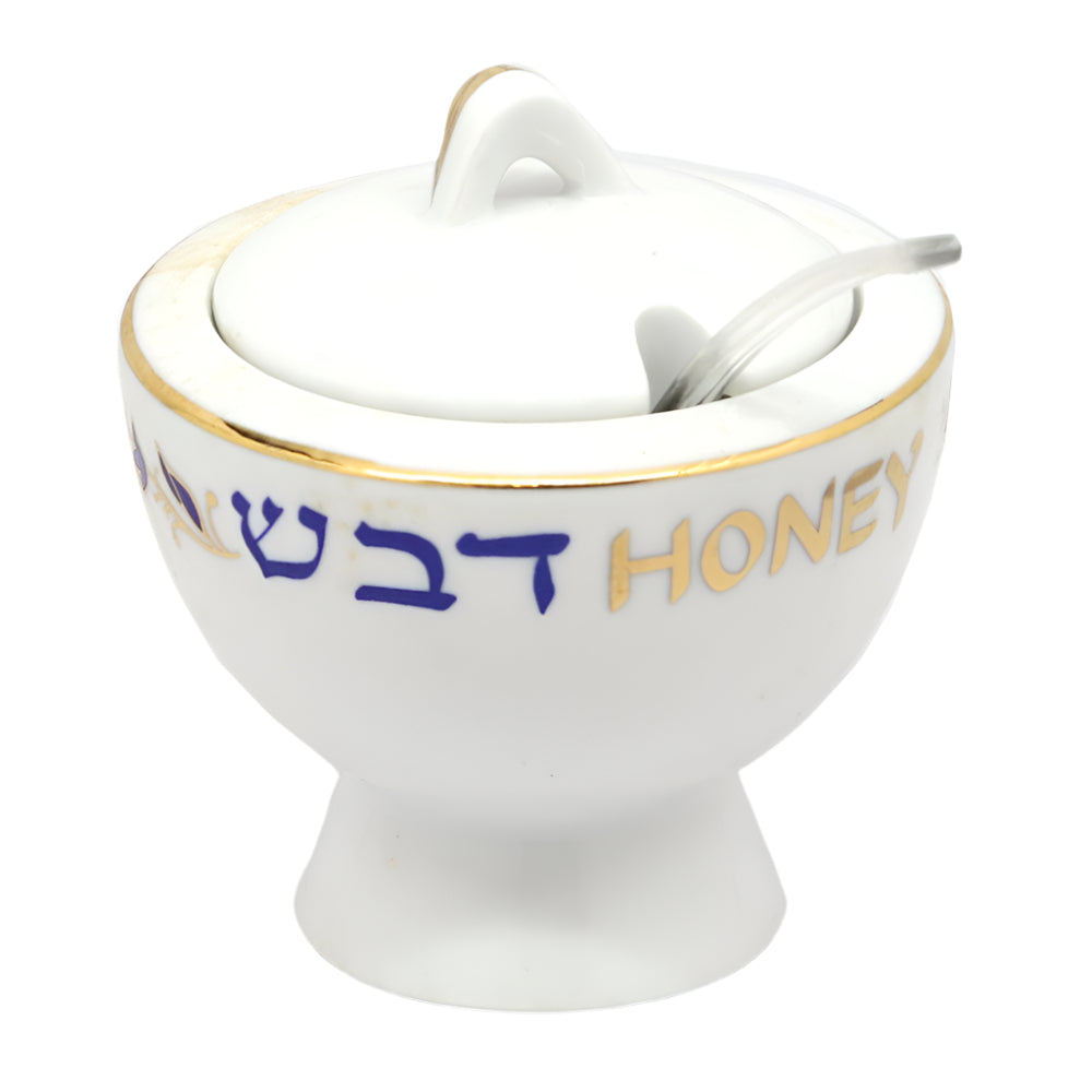 Honey Server in Porcelain