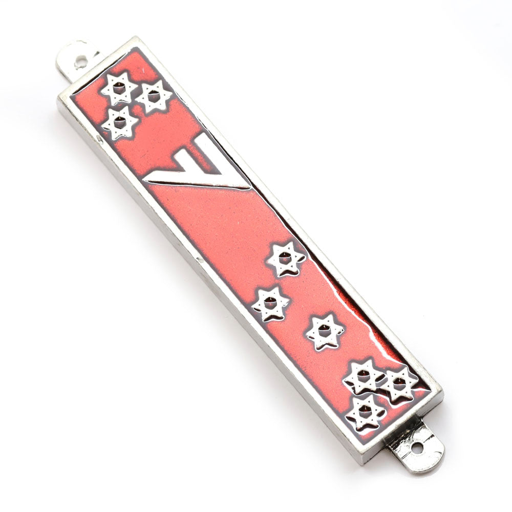 Falling Stars of David Mezuzah