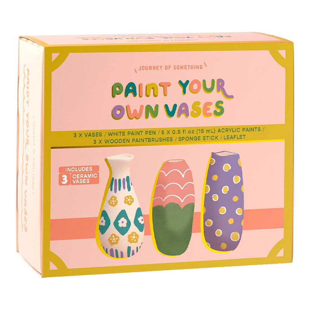 Journey of Something: Paint Your Own Vases