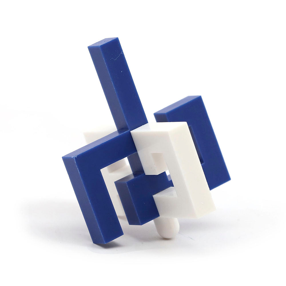Blue & White Dreidel