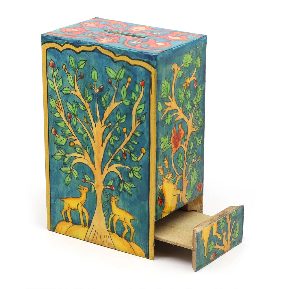 Painted Tzedakah Box