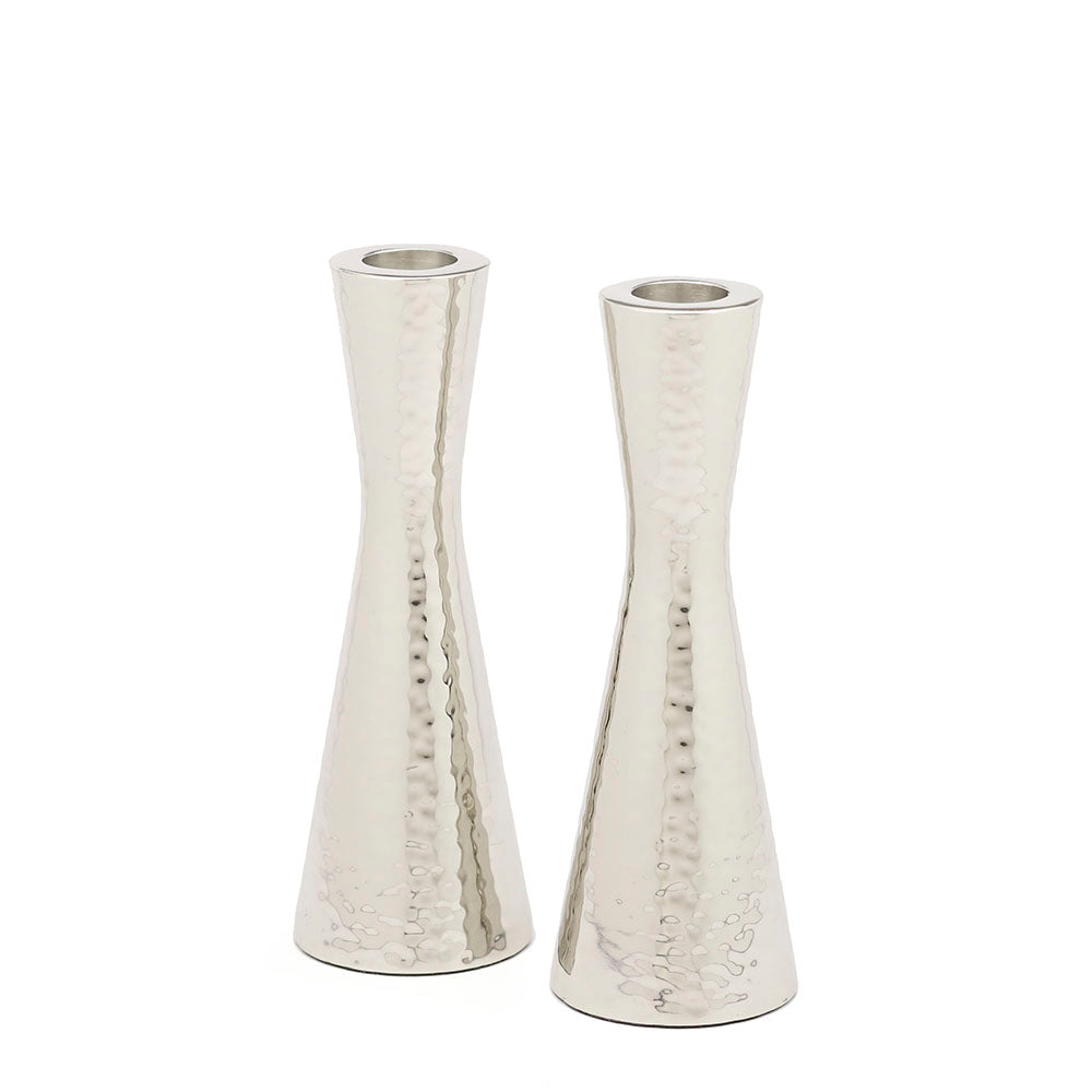 Hammerwork Shabbat Candlesticks