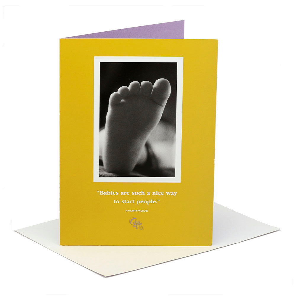 Newborn Baby Greeting Card