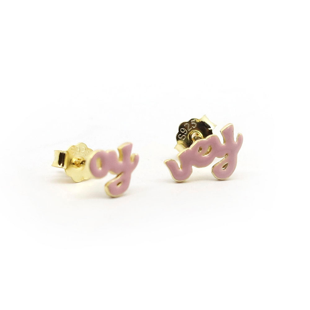 Oy Vey Pink Studs