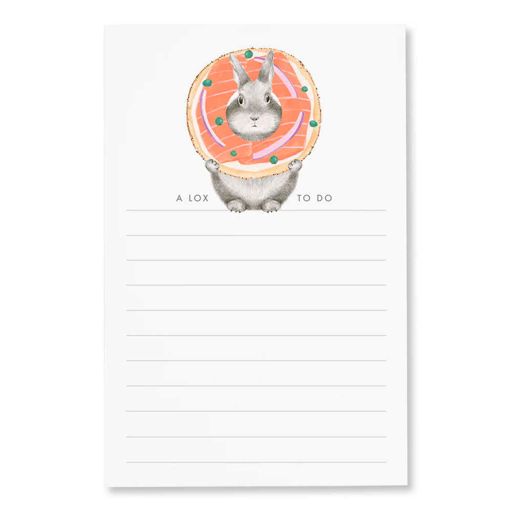 A Lox to Do Notepad