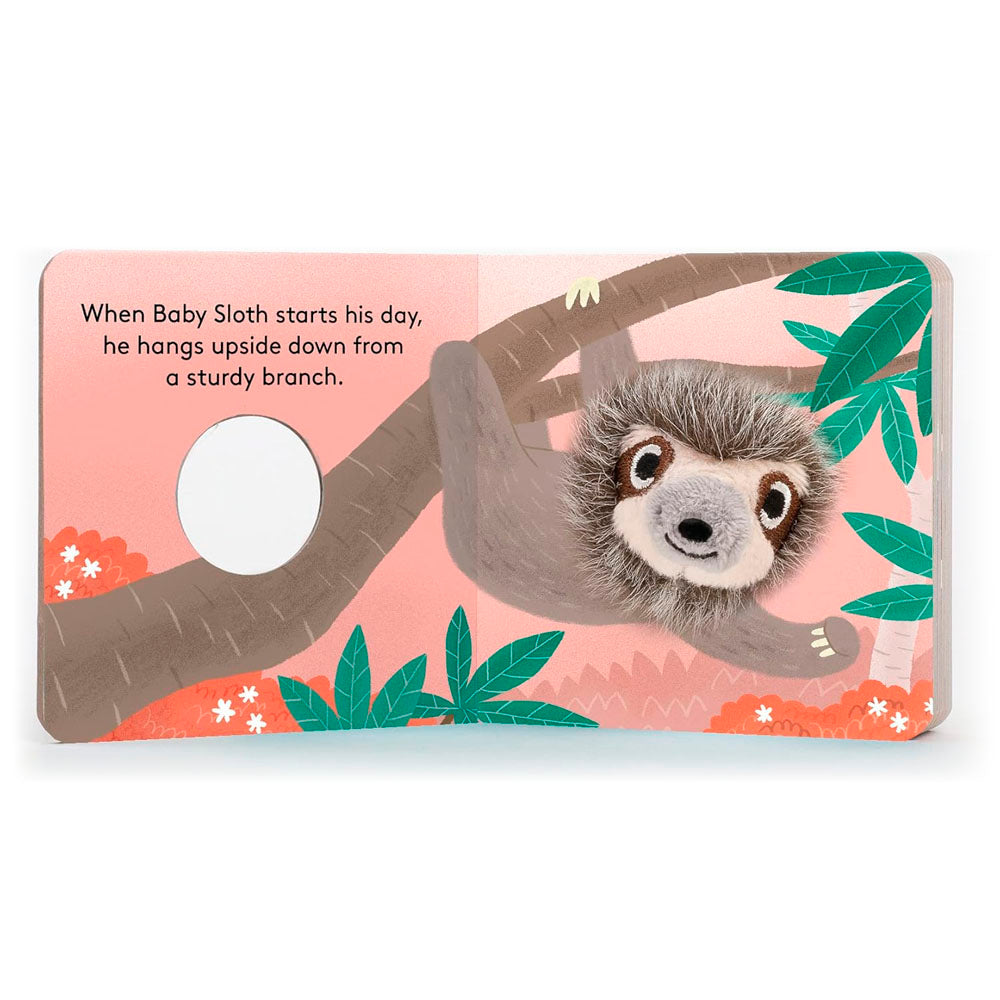 Baby Sloth: Finger Puppet Book