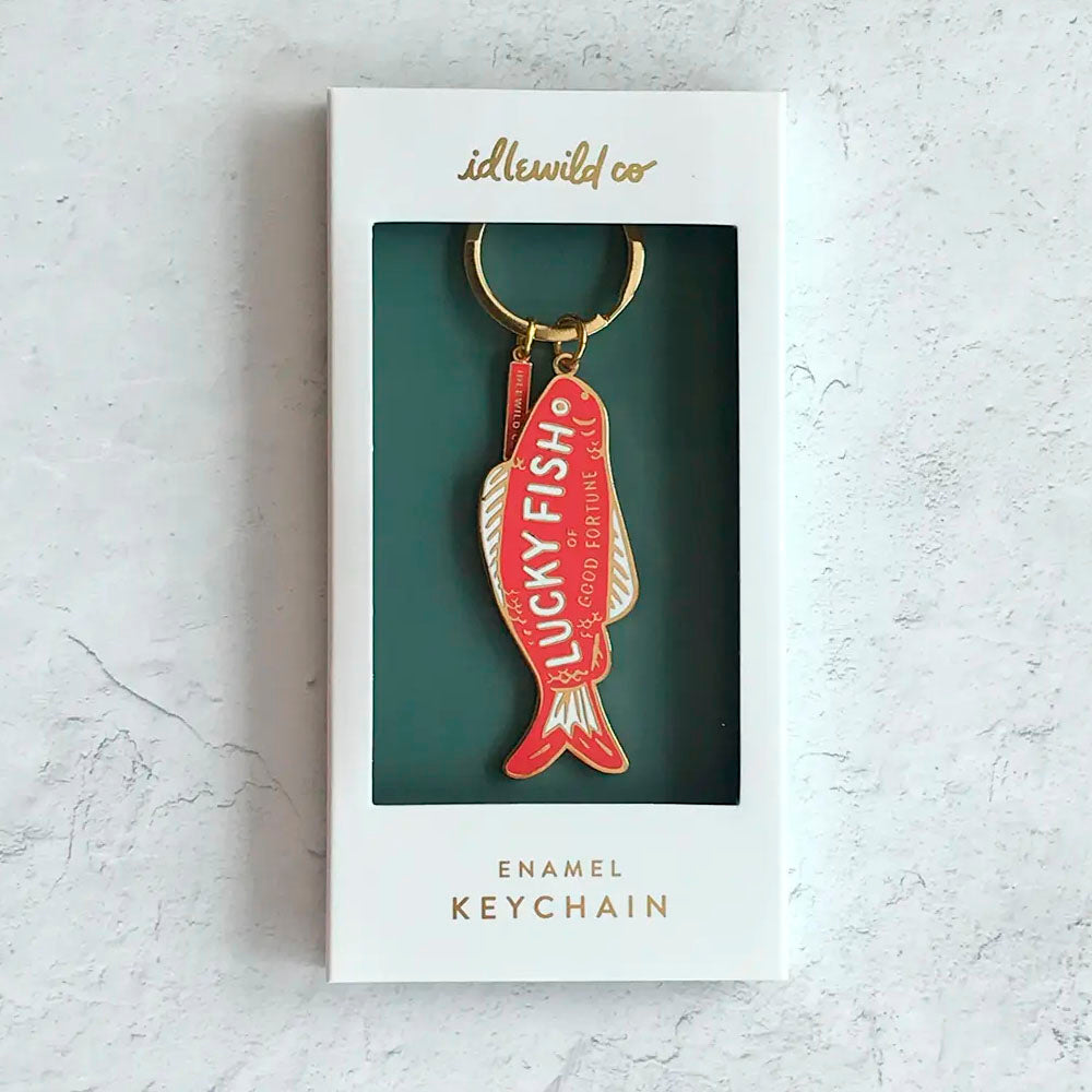Good Fortune Fish Keychain
