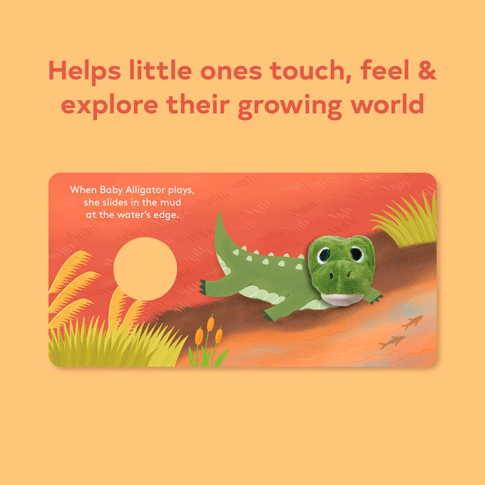 Baby Alligator: Finger Puppet Book