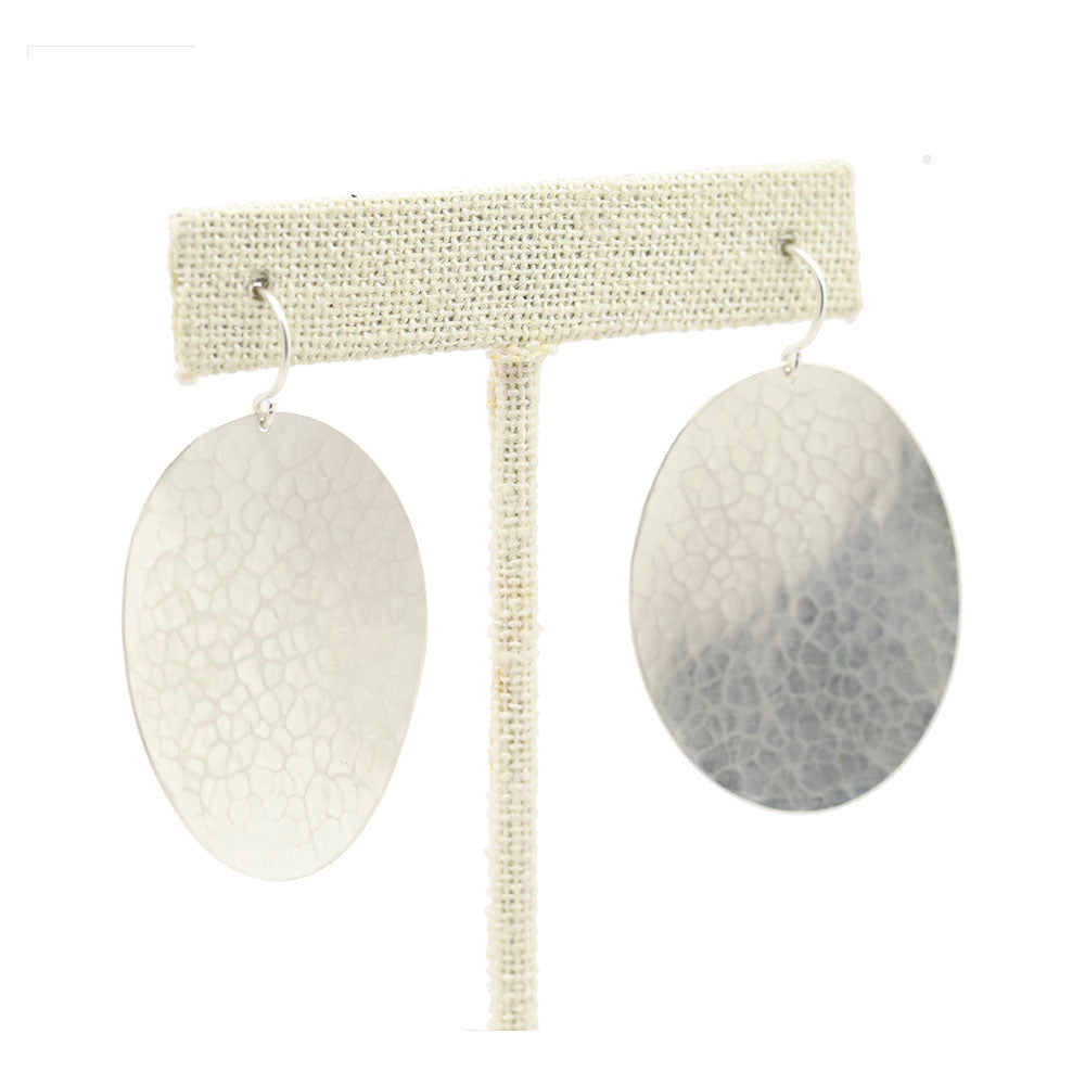 Big A** Oval Earrings