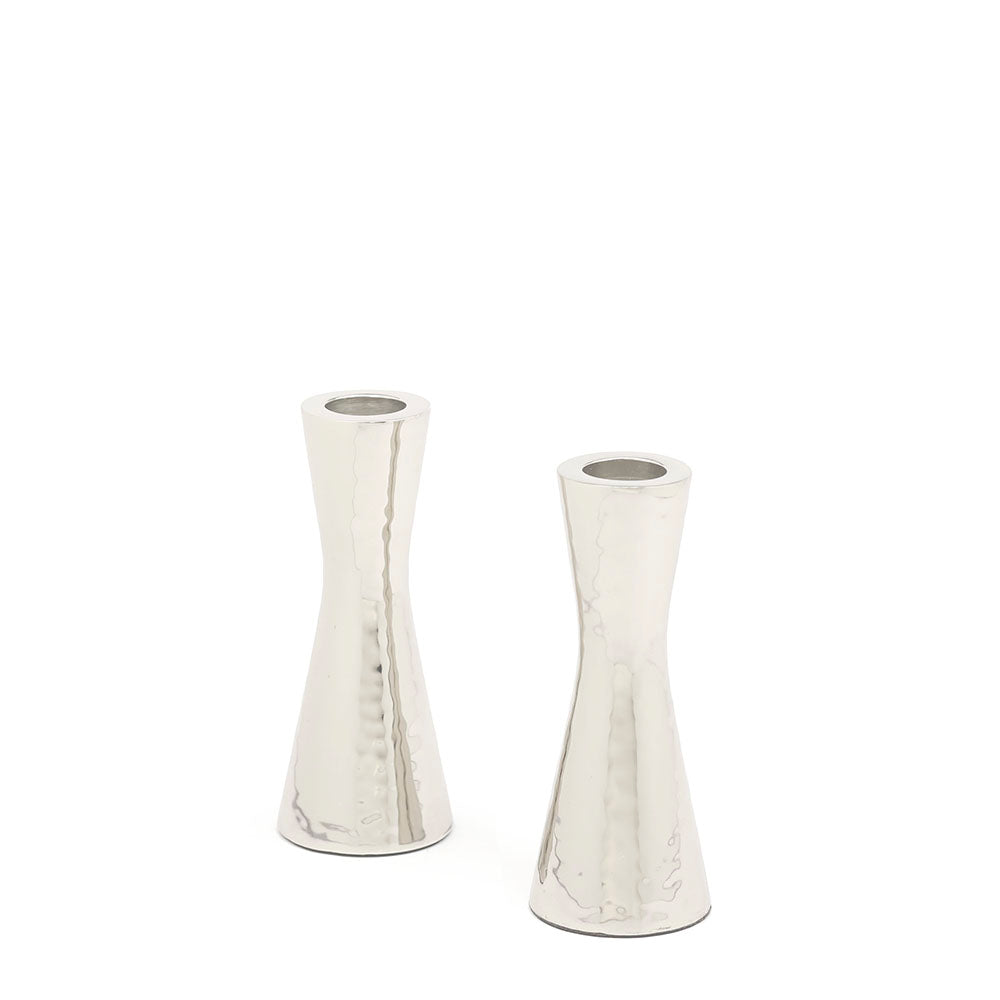 Hammerwork Shabbat Candlesticks