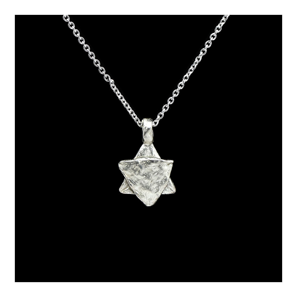 Star of David Sterling Necklace