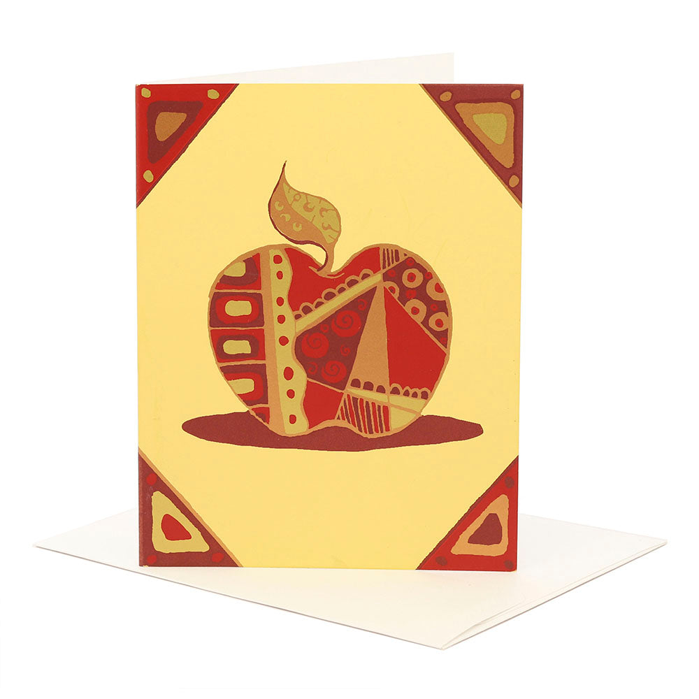 Golden Apple Greeting Card