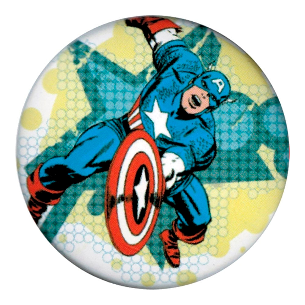 Captain America (Steve Rogers) Button Pin