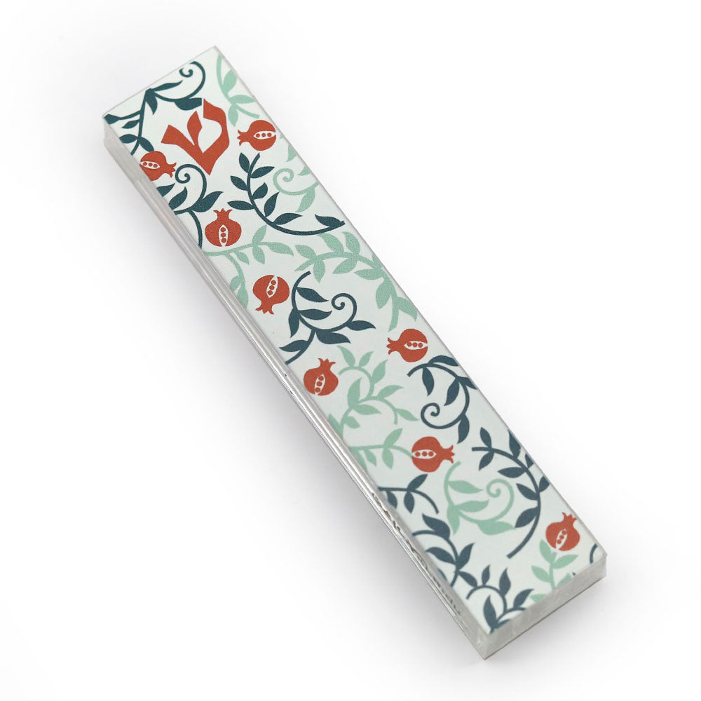 Acrylic Leaves Mezuzah