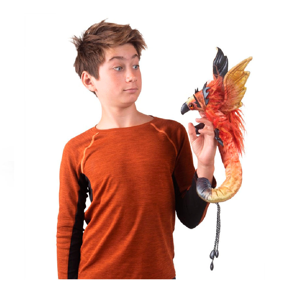 Phoenix Wristlet Puppet