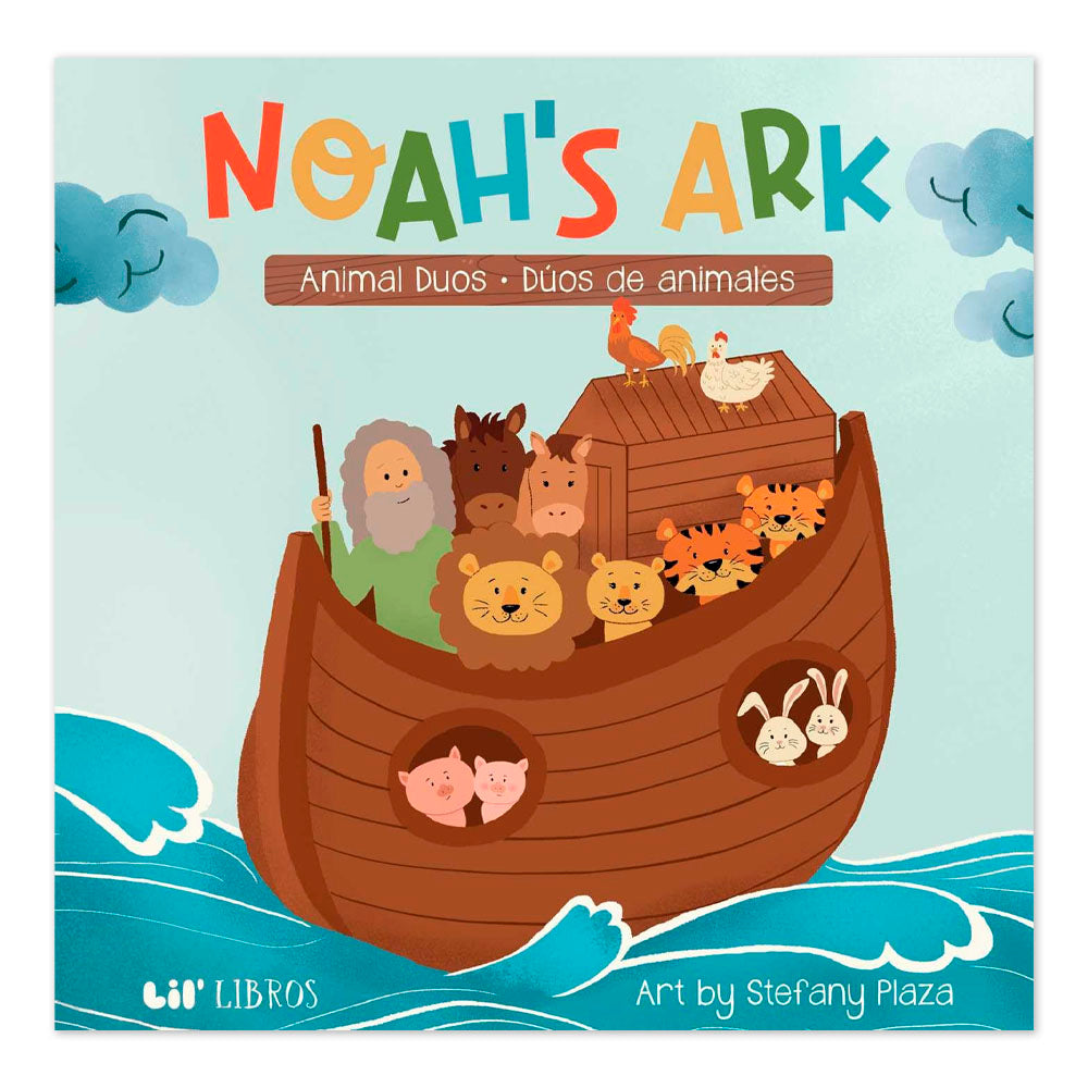 Noah's Ark: Animal Duos / Dúos de animales (Bilingual: English/Spanish)