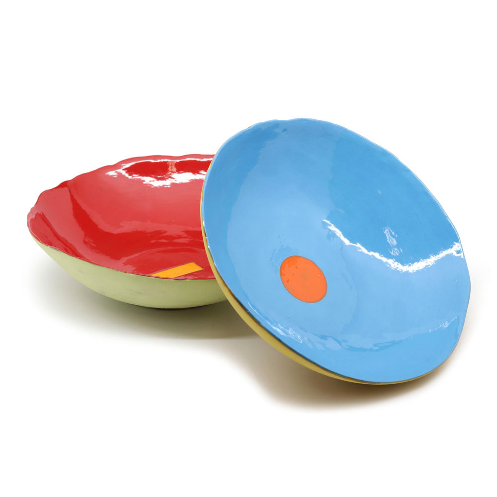 Ceramic Salad Bowl - Assorted Colors