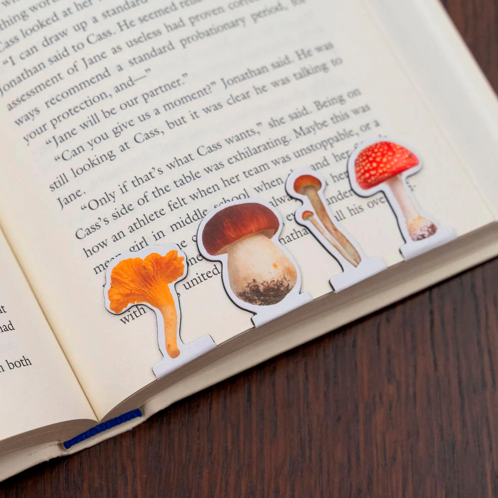 Mushroom Magnetic Bookmarks