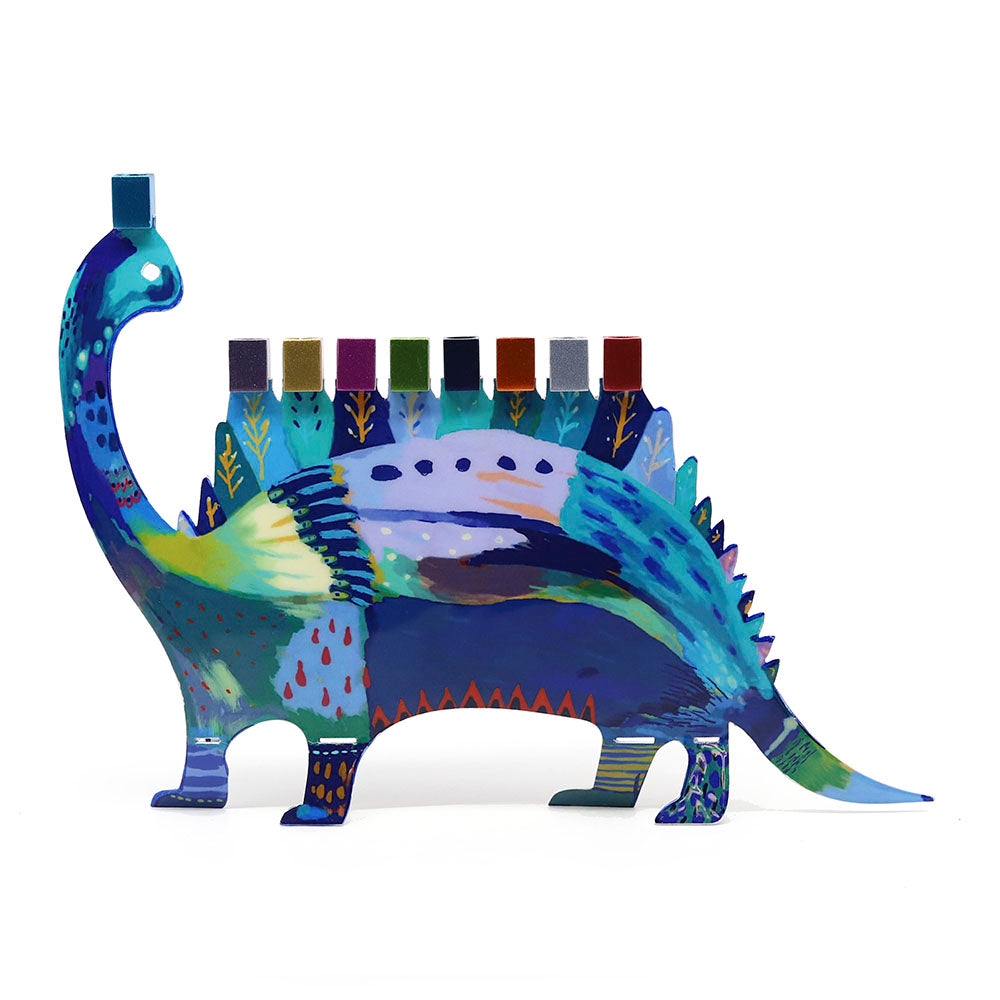 Dinosaur Hanukkiah