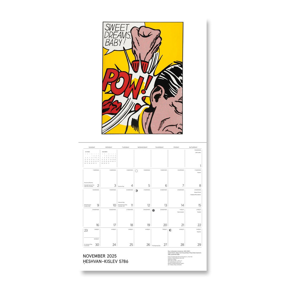 The Jewish Museum Wall Calendar 2026