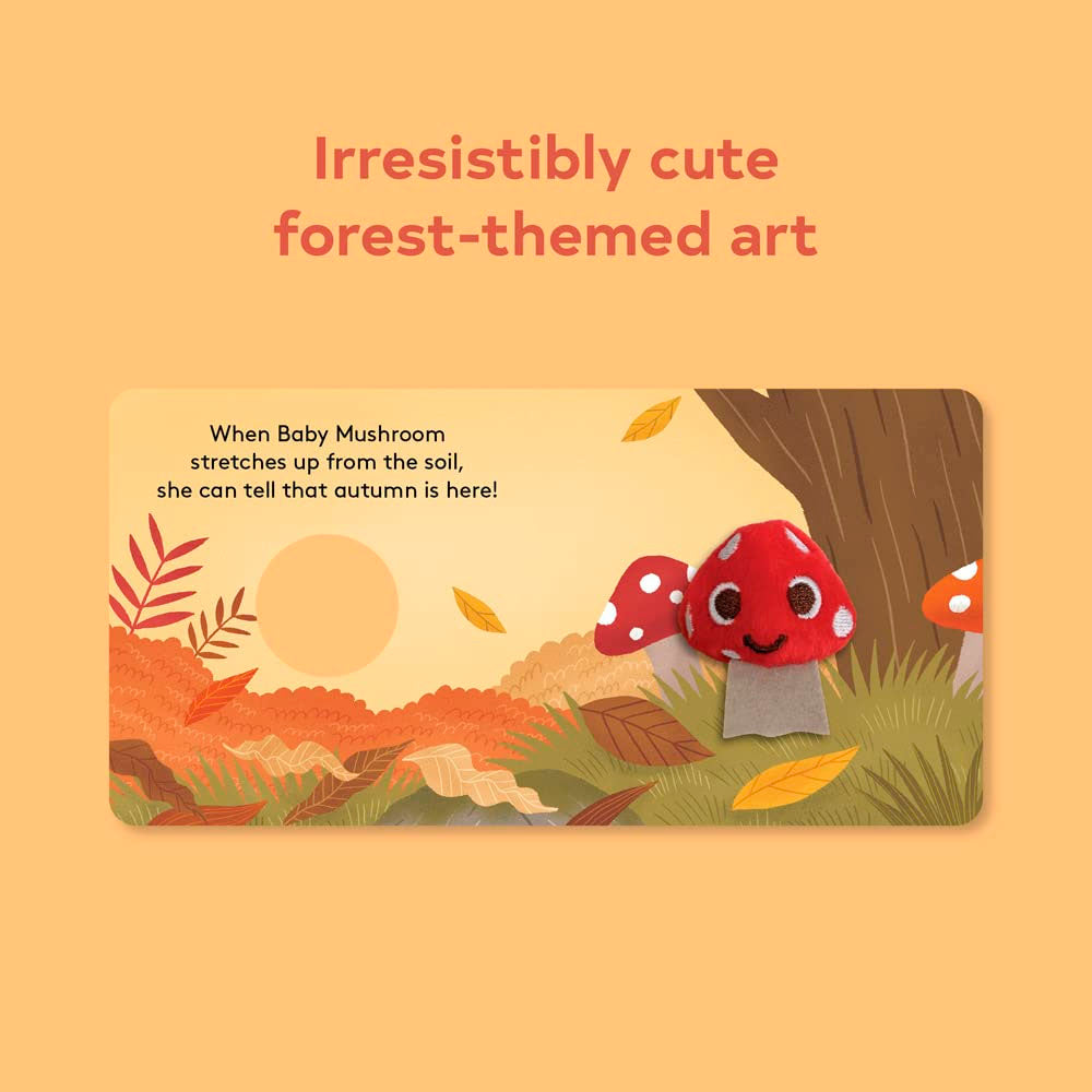 Baby Mushroom: Finger Puppet Book