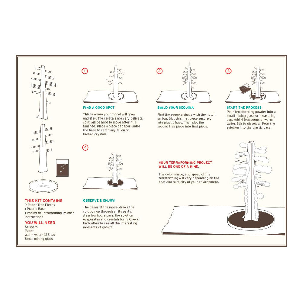 Crystal Growing: GIant Sequoia