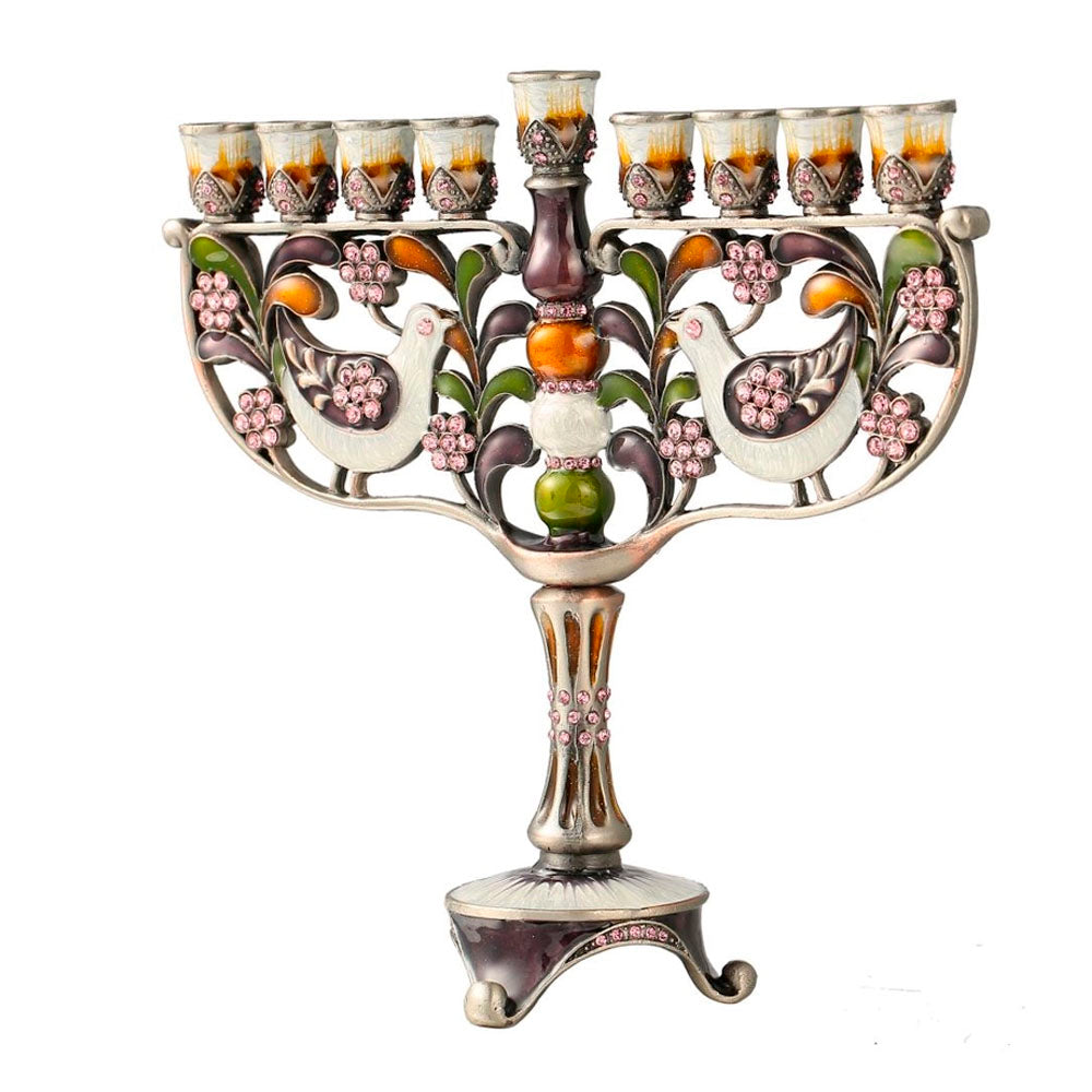 Dove Hanukkiah by Matashi