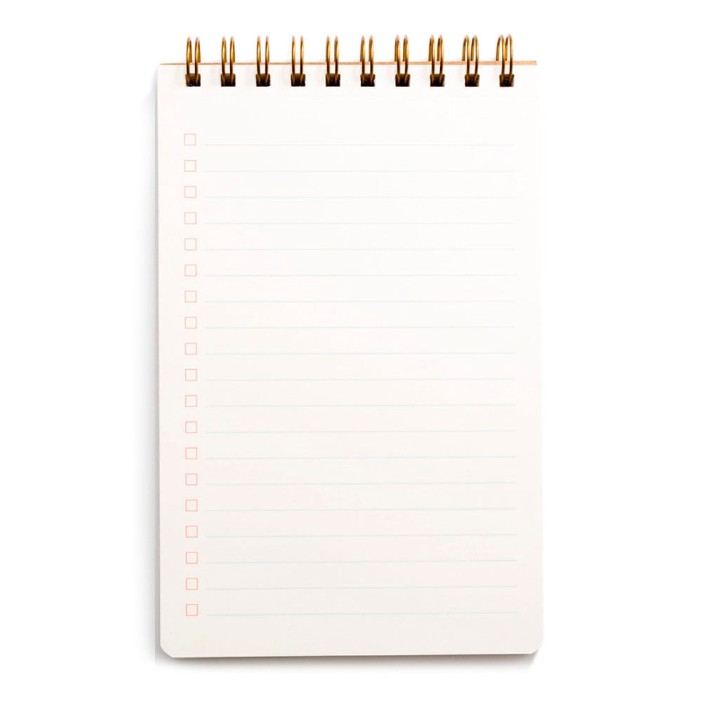 Task Pad Notebook - Tie Dye Mushroom