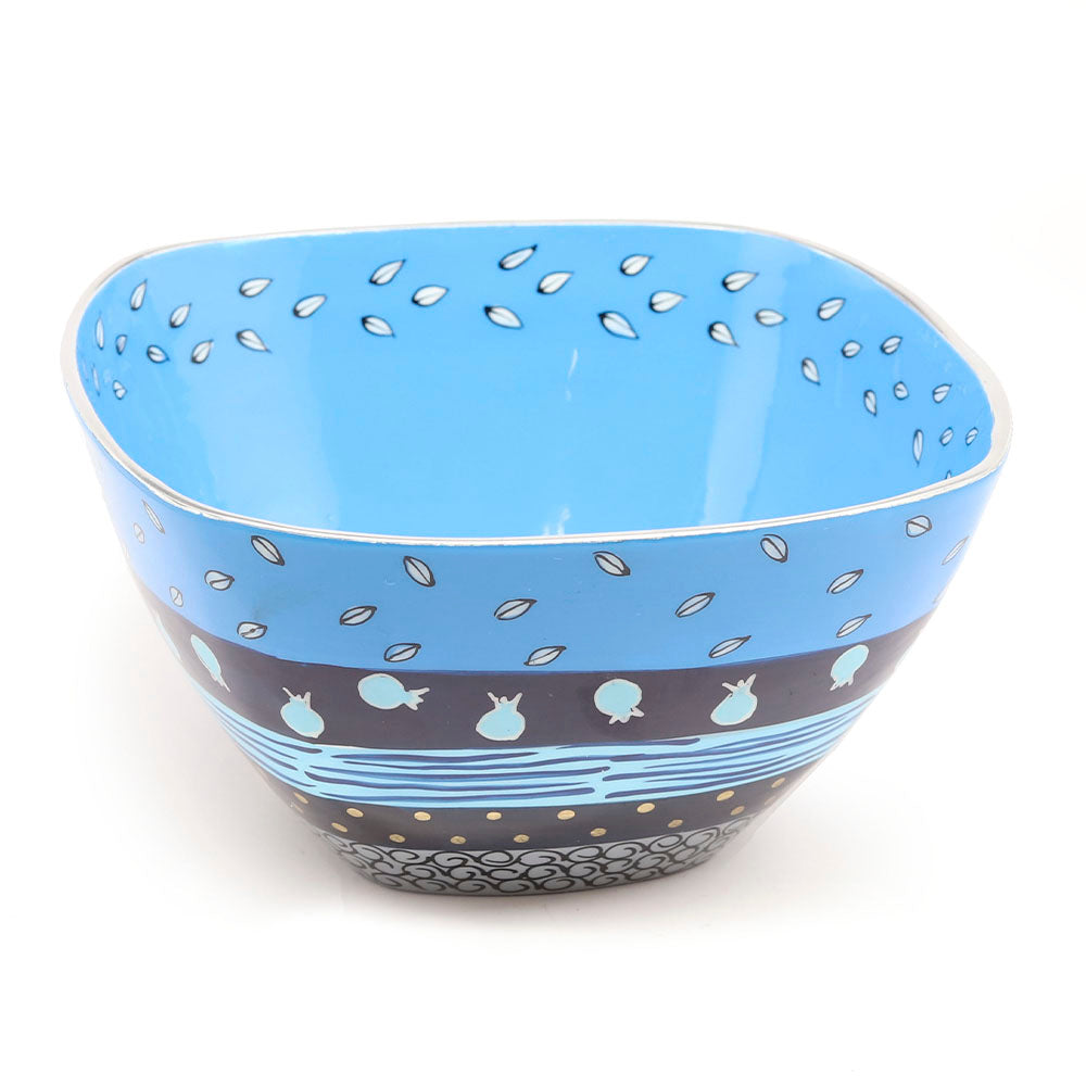 Serving Bowl Blue Pattern