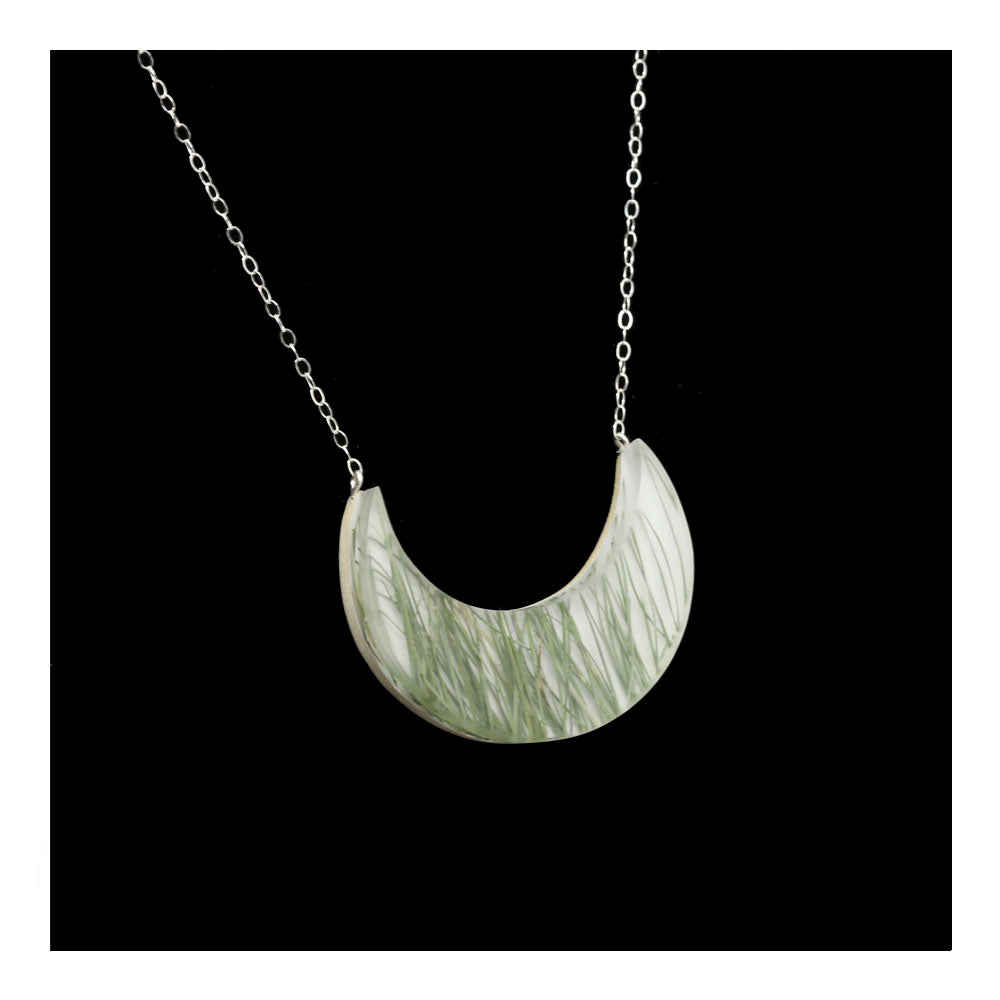 Grass Moon Necklace