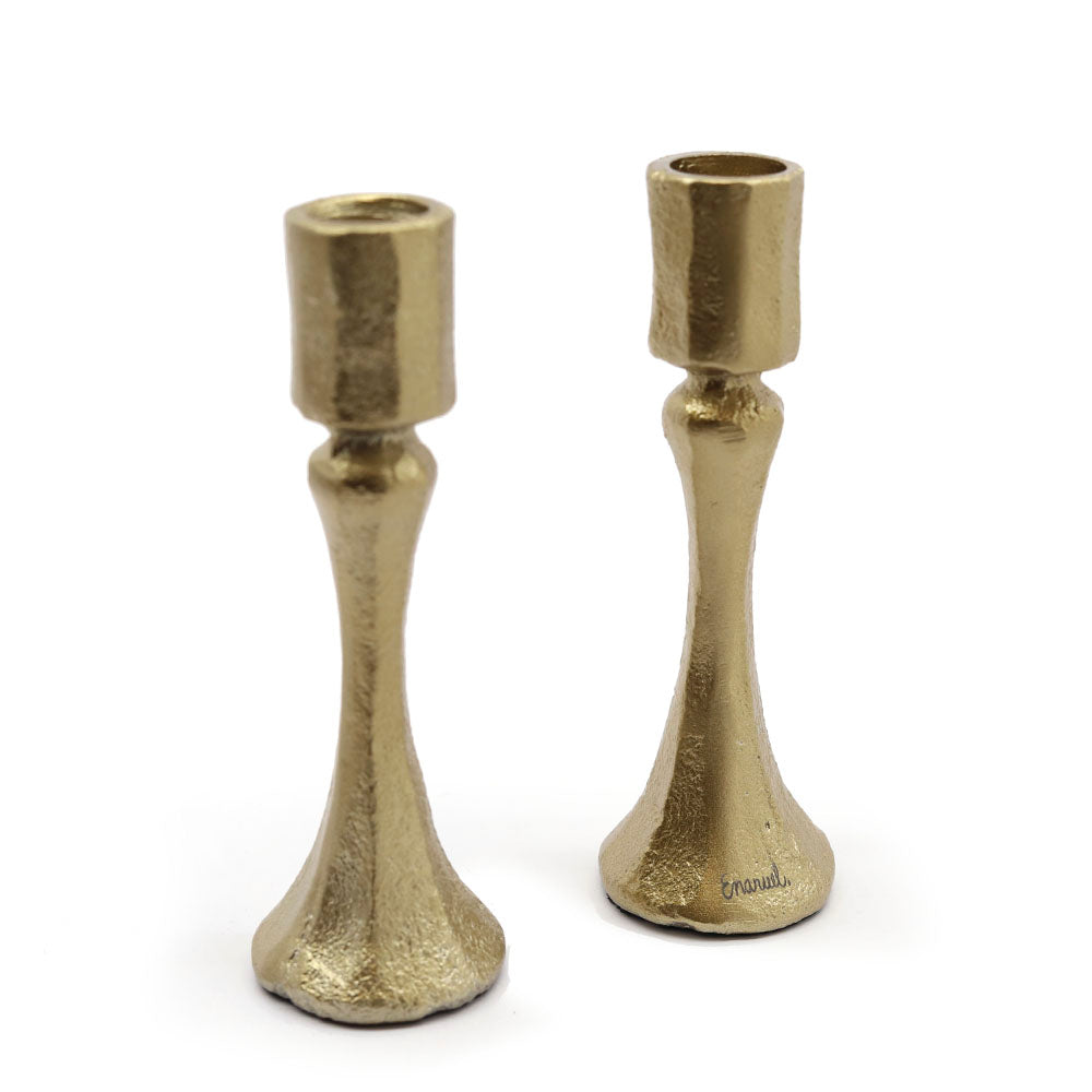 Handmade Brass Candlesticks - Special Shape