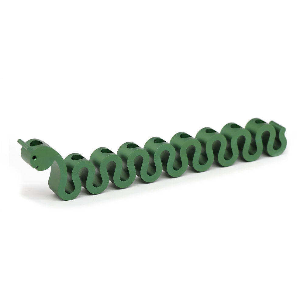 Caterpillar Hanukkia