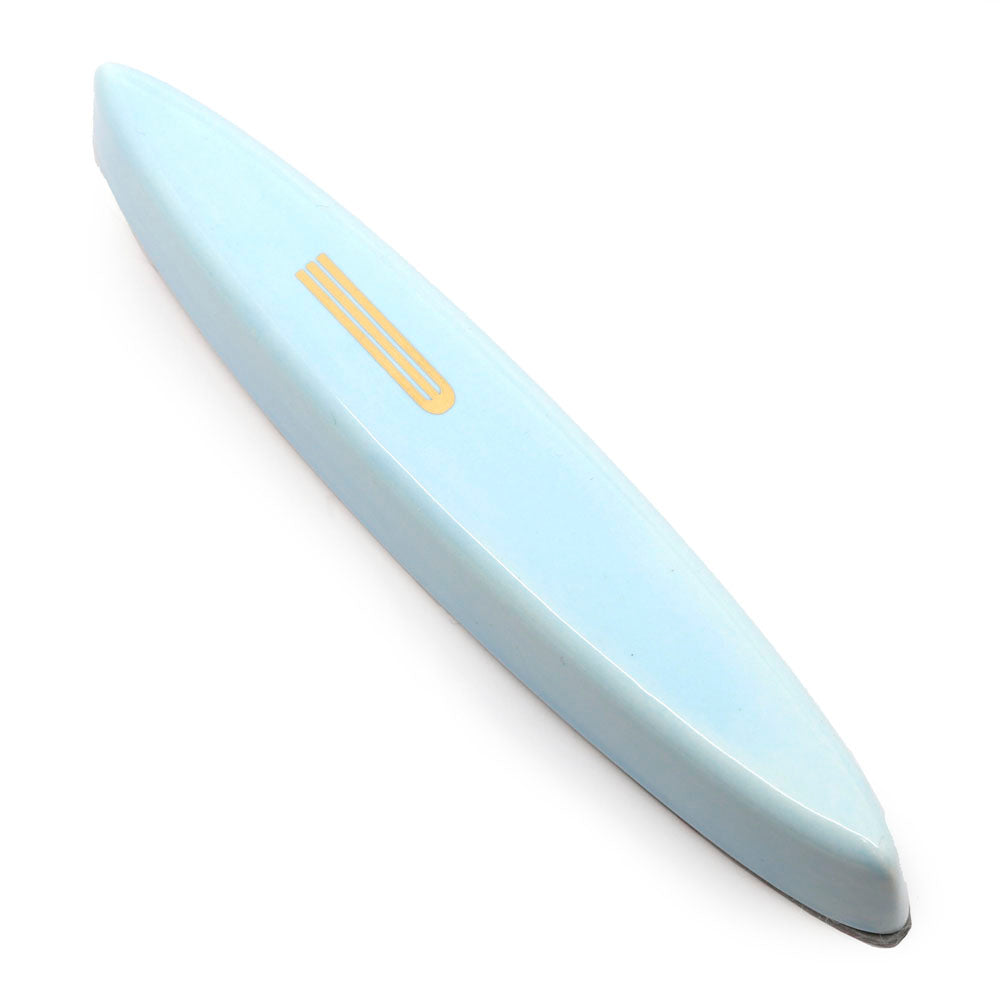 Blue Ceramic Mezuzah