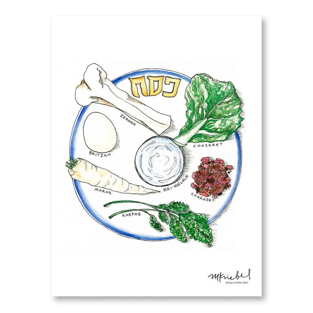 Passover Seder Plate