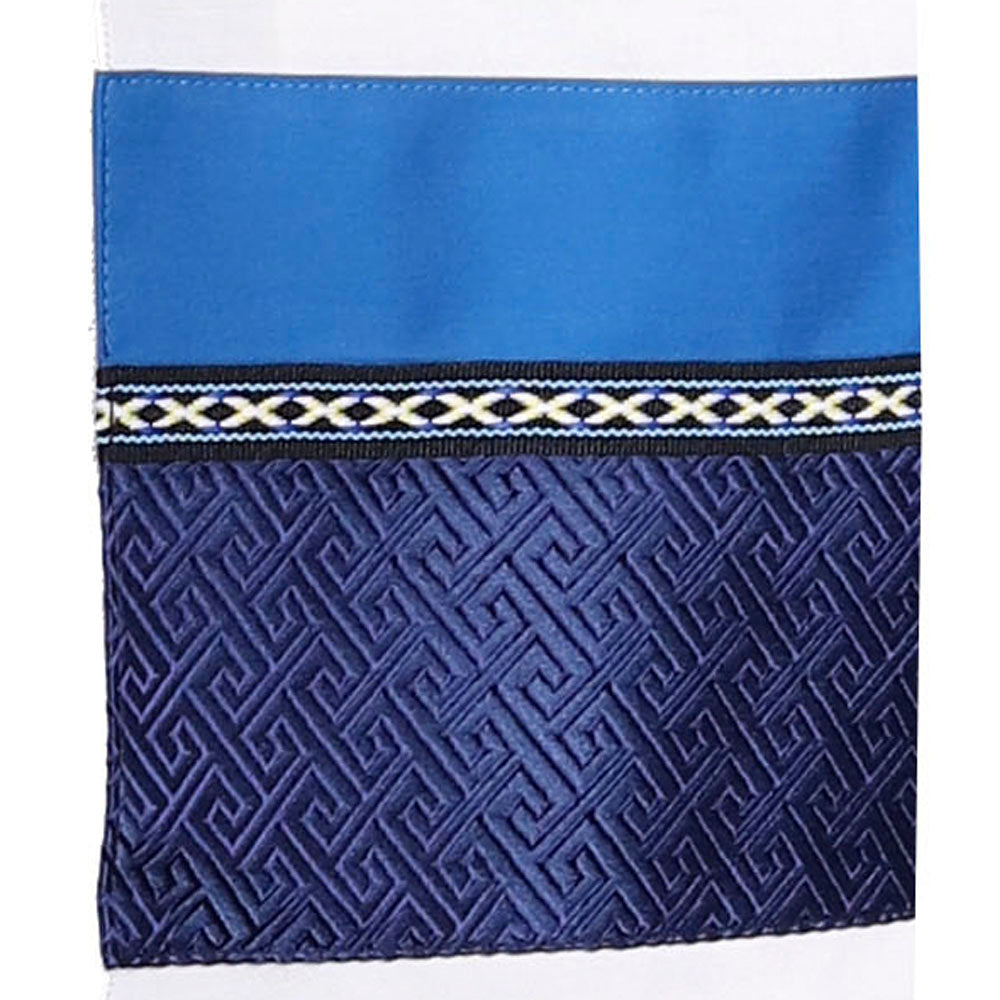 North Dakota (Paired Blue Stripes) Tallit Set