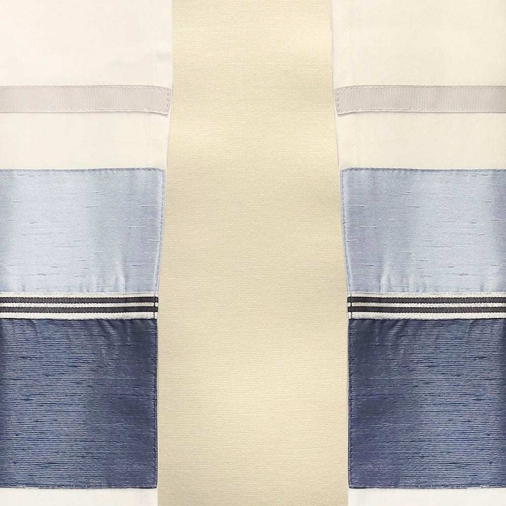 Tallit Set Navy and Light Blue