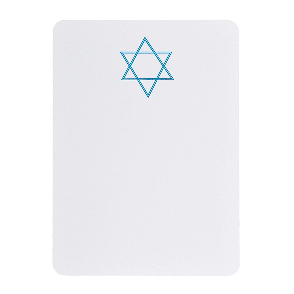Star of David - Tails Boxed Set of 8 Notecards